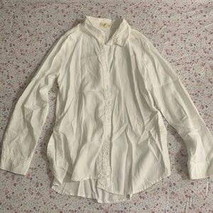 Cloth & stone basic white button down | size M